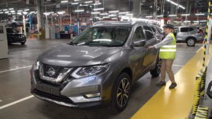 Как устанавливают крыши Webasto на заводе Nissan в Санкт-Петербурге