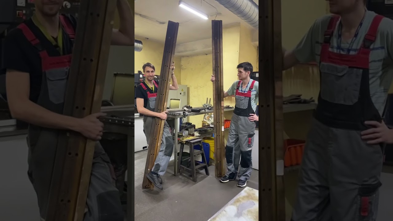 Как заточить нож 2,5 метра ?!