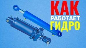 Как же работает Гидроцилиндр. принцип работы. Как устроен Цилиндр внутри
