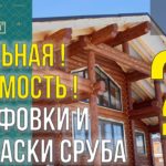 Какова РЕАЛЬНАЯ стоимость шлифовки и покраски сруба? Смотрите ролик мы Вам все расскажем!