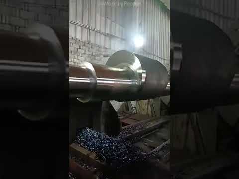 Коленвал  #trubomet #cnc #труба #производство #токарный #machine