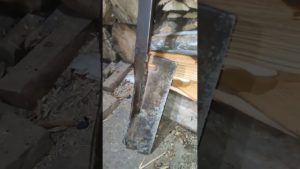 Колун из ножа гильотины.