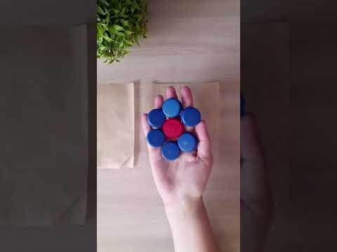 Лайфхак из пластиковых крышек