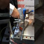 Лазерная резка металла аппаратом для ручной лазерной сварки B-power
