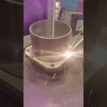Лазерная сварка фланцев из нержавеющей стали с ротационным механизмом