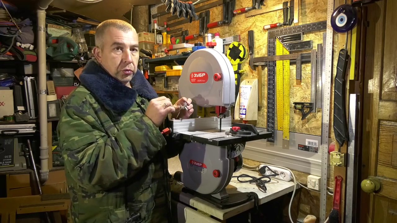 #Ленточная пила "Зубр". Подробный обзор.