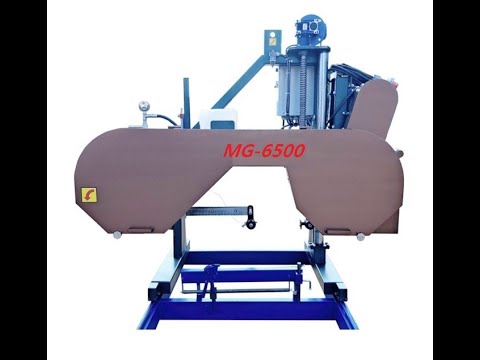 Ленточная пилорама TWE 6500 (MG6500, mg-6500) с электронной линейкой ZRK 5.1