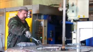 Литье алюминия на машине с холодной камерой прессования