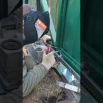 Монтаж мотора на откатные ворота