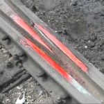 Наплавка крестовин стрелочных переводов Московская железная дорога