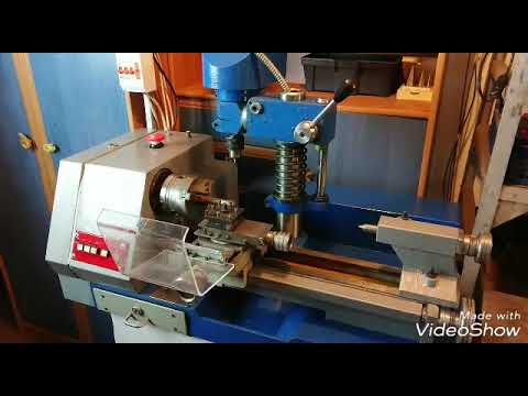 Настольный токарный станок ТСФМ-12. Краткий обзор.