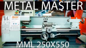 Настольный токарный станок по металлу Metal Master MML 250x550