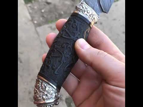Новинка!! Шикарный нож из дамасской стали