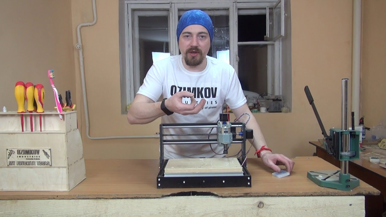 OZIMKOV Industries: ЧПУ станок CNC 3018 Pro. Какие программы и фрезы использовать для CNC 3018 Pro.