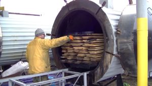 Оборудование для термообработки древесины Тавис