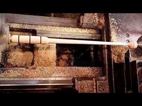 Обработка дерева на токарном станке по металлу