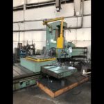 Обработка металла на расточном станке Steel processing on boring machine