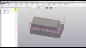 Обработка уступа | КОМПАС 3D CAM | Фрезерная обработка