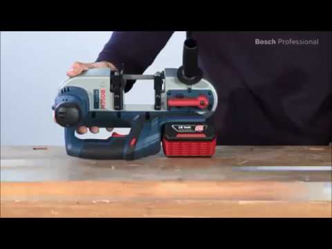Обзор Аккумуляторная ленточная пила Bosch GCB 18 V-LI Professional