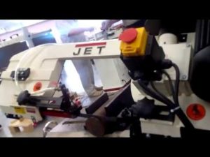 Обзор ленточной пилы по металлу (band saw) JET MBS-56CS