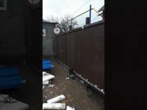 Откатные (сдвижные) ворота Дорхан