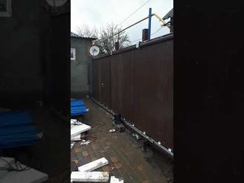 Откатные (сдвижные) ворота Дорхан