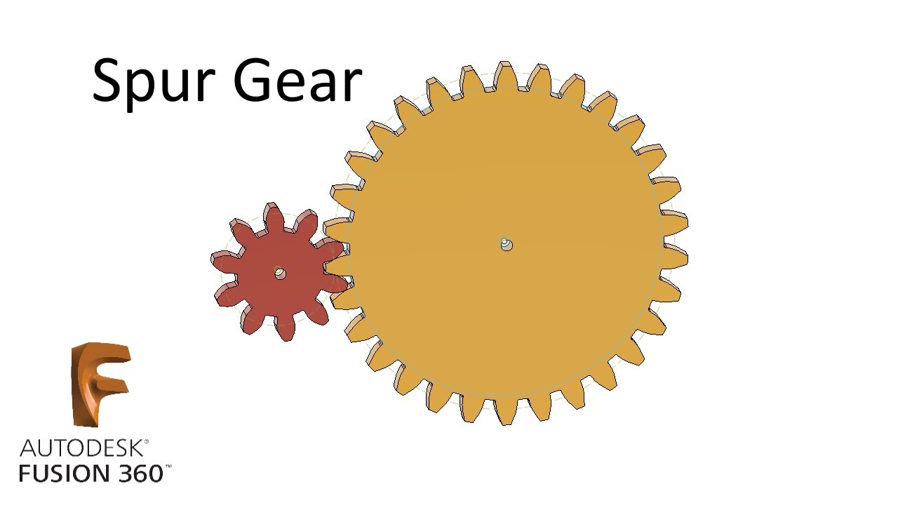 P.62. Spur Gear in Fusion 360 / Зубчатое колесо во Фьюжн 360 (Шестерня)