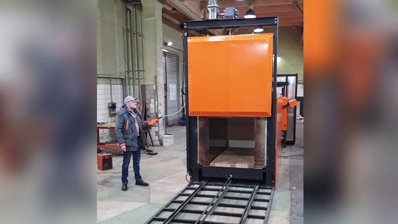 Печь камерная с выдвижным подом Maetherm В-1024-700. МАЕКОН