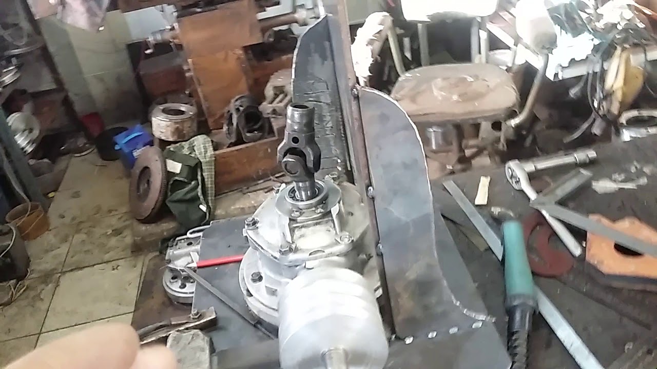 Переходная плита на минитрактор с редуктором от  Дигриз.ТТХ.