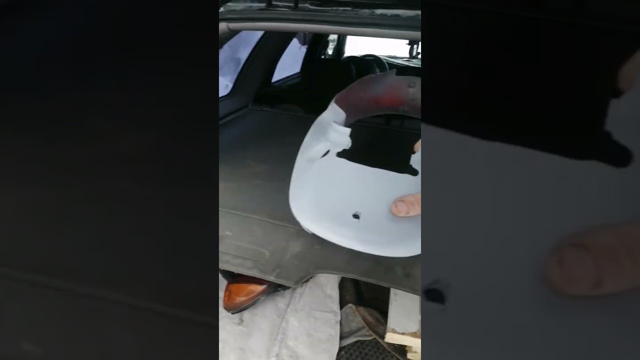 Подготовка пластика Honda к покраске DIY
