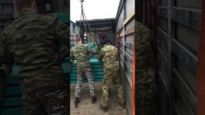 Погрузка в г.Череповец линии термической обработки трубы ООО Альфа-Интерсталь