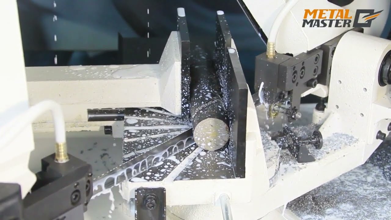 Полуавтоматический ленточнопильный станок Metal Master BSM 250 SAF