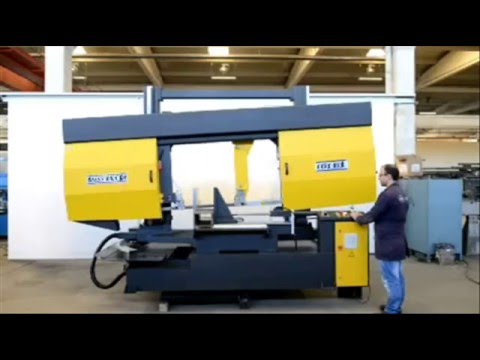 Полуавтоматический ленточнопильный станок по металлу двухколонного типа BMSY 810 CGH