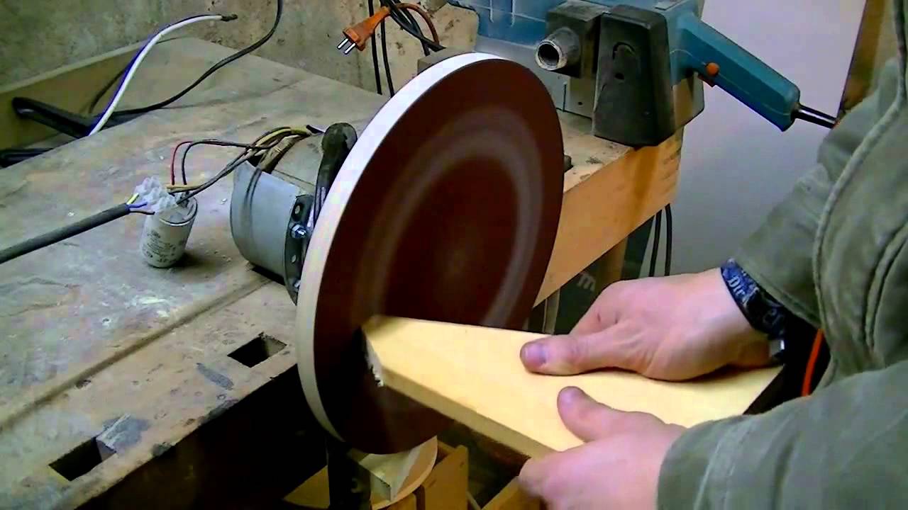 Построение шлифовальный диск ( дешево и просто)