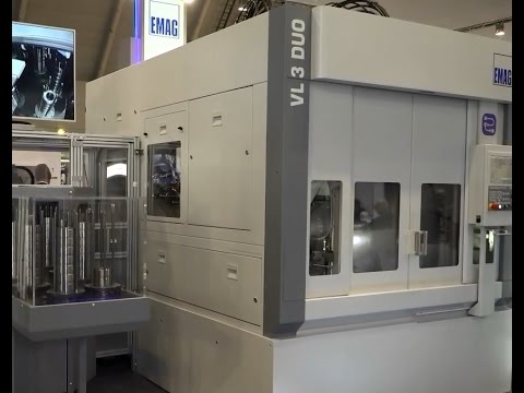Премьера станка #EMAG VL3 Duo на выставке #AMB2016
