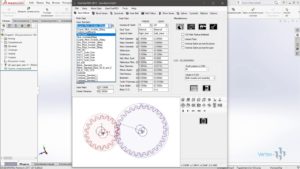 Приложение GearTrax - гибкая работа с элементами передачи в SOLIDWORKS