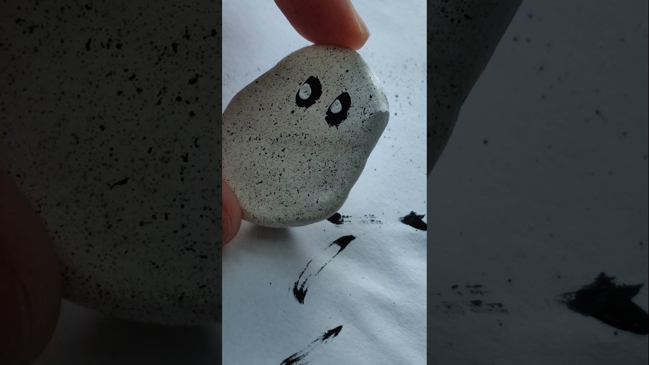 Привидения или камни? - Ghosts or stones? #diy #своимируками #полимернаяглина #подсвечник #pinterest