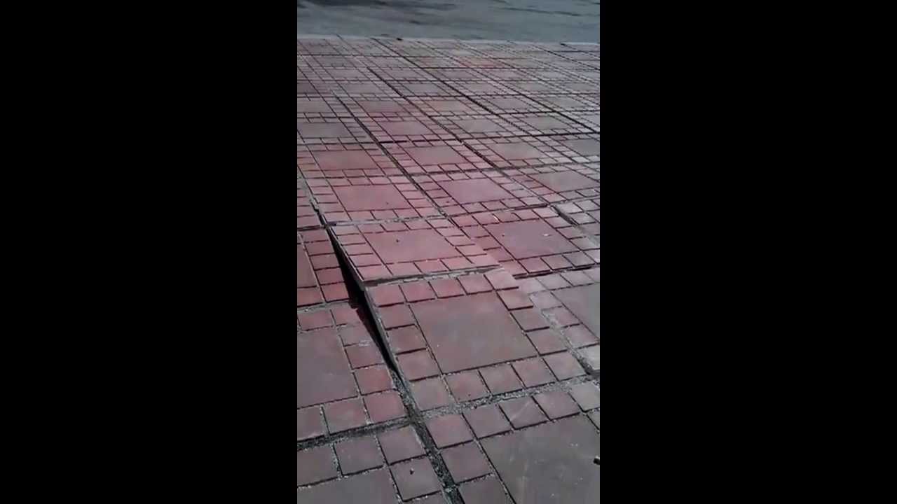 Проблема с полимерно-песчаной плиткой