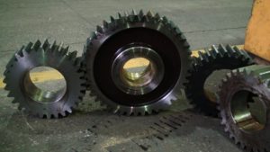 Производство зубчатых колес  Manufacture of cogwheels