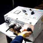 Процесс сварки ленточных пил на сварочной машине VC4 Viscat Fulgor
