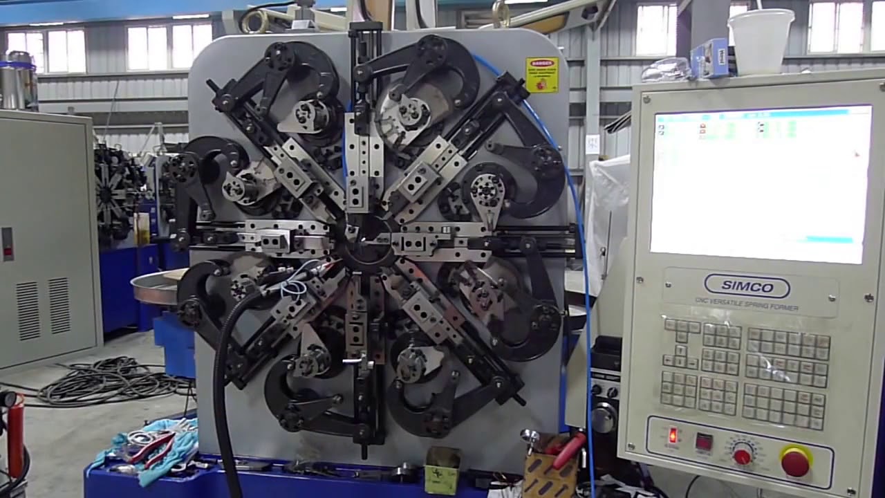 Пружинонавивочный станок-мультиформер CNC-620RW