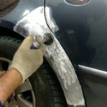 Работа с оловом открываю секреты старых кузовщиков