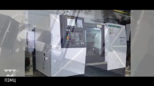 Работа токарно-фрезерного станка ПРОТОН Т160SФ c ЧПУ Siemens