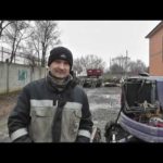Разборка гидроцилиндра. Мини экскаватор.