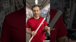 Ремонт поврежденного участка полипропиленовой трубы с помощью ремкомплекта для ПП труб от VALTEC