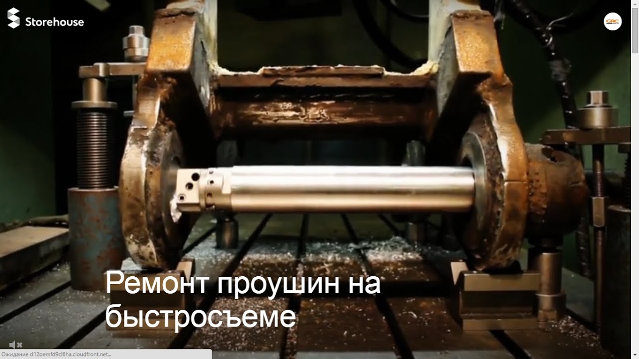 Ремонт проушин на быстросъеме экскаватора