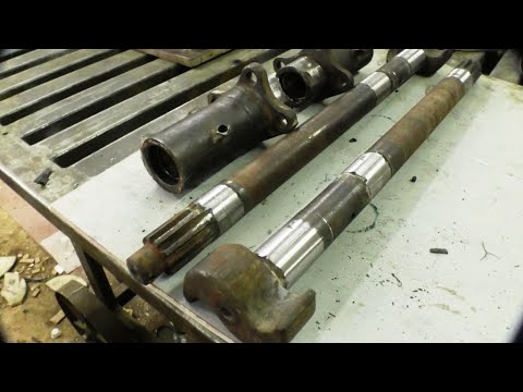 Ремонт вала разжимного кулака пневмопривода тормоза Камаза.