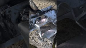 Режем алюминий Авророй Джет 40 компрессор