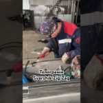 Резка алюминия плазморезом Foxweld uno 50 #работасварщиком #сваршик #сварка #ставрополь