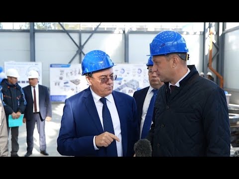 Роман Бусаргин посетил завод «Нефтегазоборудование»